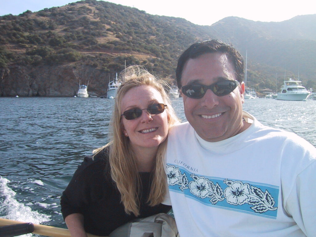 Sonja and Vic Boating